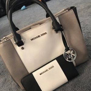 Michael Kors Bag and matching wallet